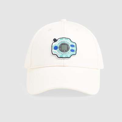 Digimon x Dim Mak - Digivice Rubber Patch Cap - Crunchyroll Exclusive