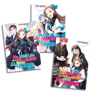 My Next Life as a Villainess All Routes Lead to Doom! Novel (9-11) Bundle