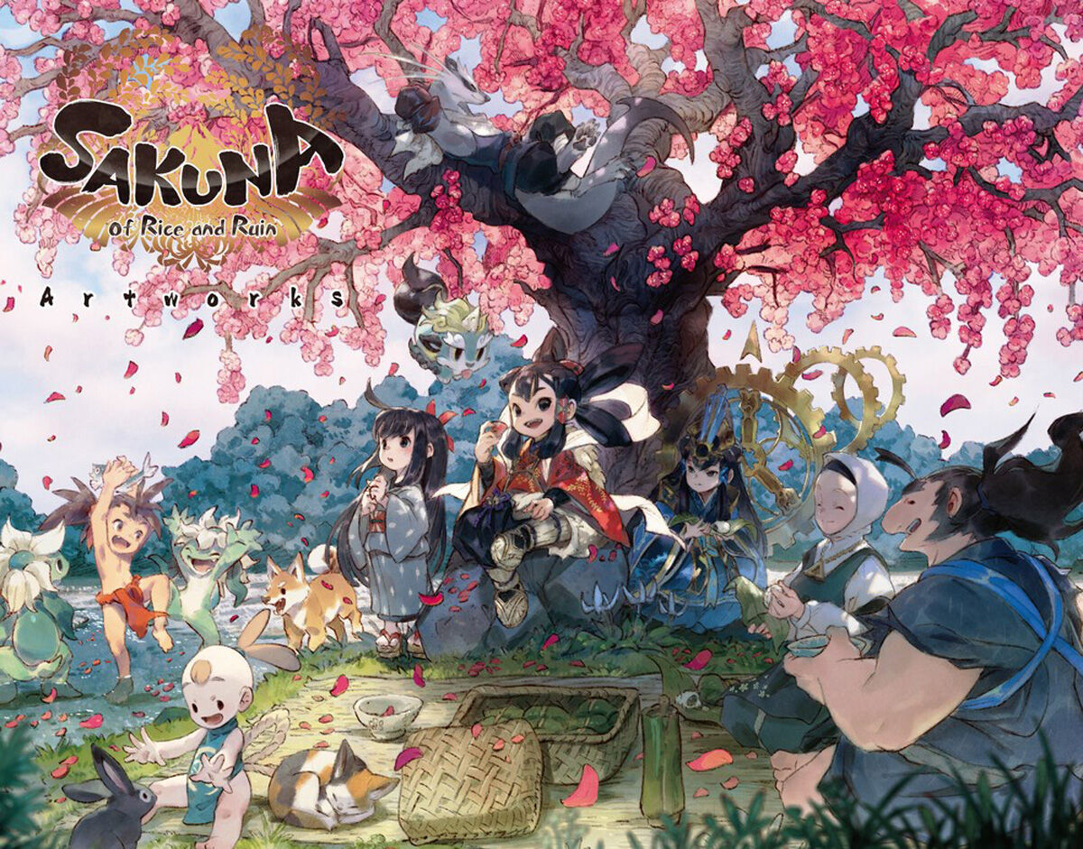 Sakuna: Of Rice and Ruin Artworks Art Book