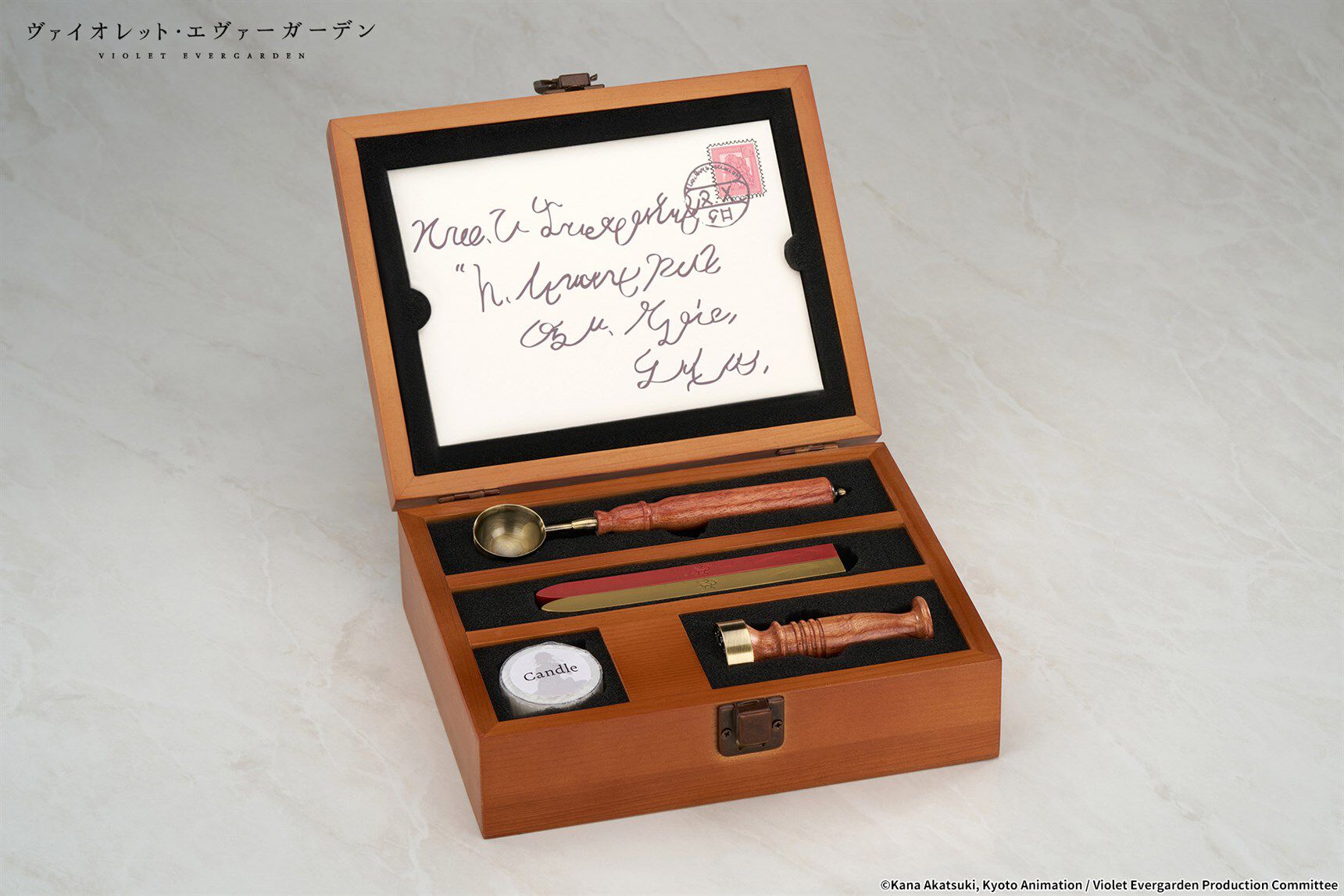 violet-evergarden-violet-evergarden-17-scale-figure-auto-memory-doll-ver-wax-set-crunchyroll-exclusive image number 7