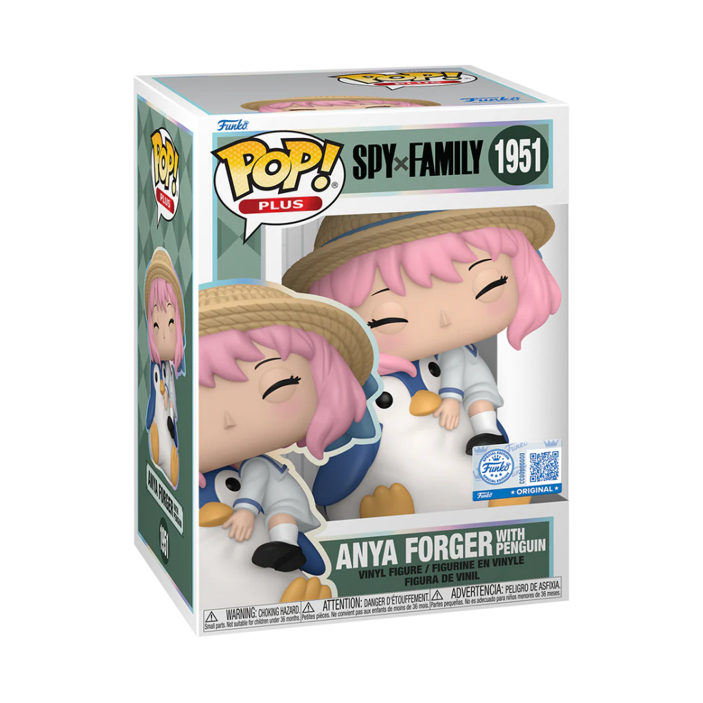 SPY X FAMILY - POP PLUS N&deg;1951 - Anya Forger With Penguin MIX FIG image number 1