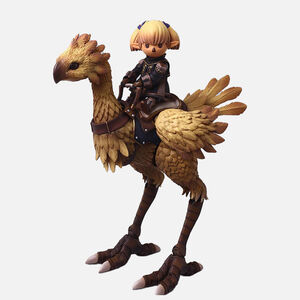 Final Fantasy XI - Shantotto and Chocobo Bring Arts Figure