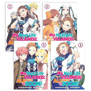 My Next Life as a Villainess All Routes Lead to Doom! Manga (1-4) Bundle