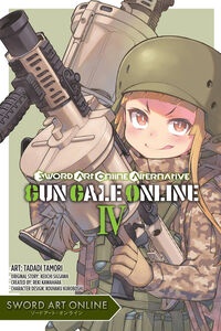 Sword Art Online Alternative Gun Gale Online Manga Volume 4