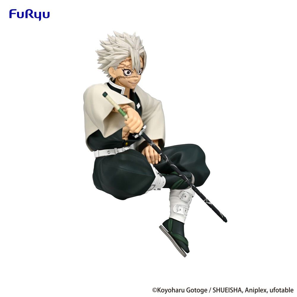 Demon-Slayer-Kimetsu-no-Yaiba-statuette-PVC-Noodle-Stopper-Shinazugawa-Sanemi-13-cm image number 4