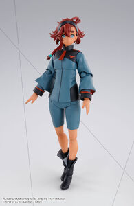 Suletta Mercury Regular Uniform Ver & Option Set Mobile Suit Gundam The Witch from Mercury SH Figuarts Action Figure