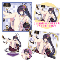 high-school-dxd-akeno-himejima-15th-anniversary-foil-stamped-acrylic-panel image number 1