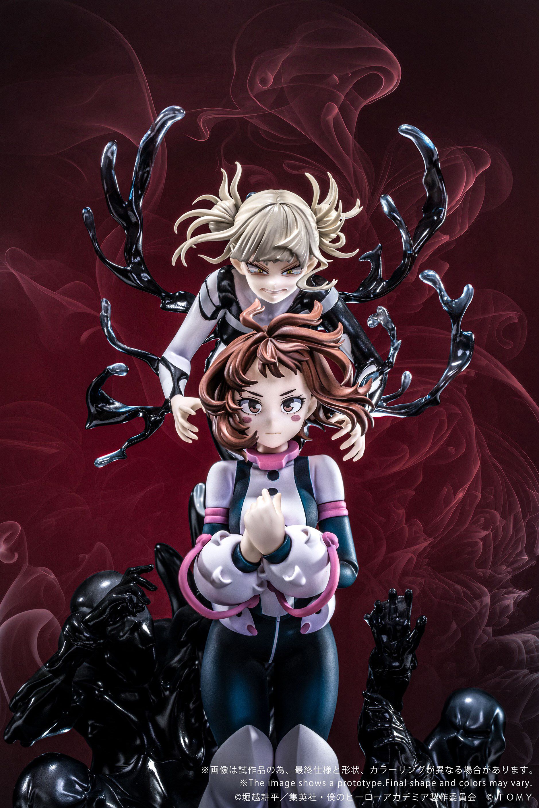 my-hero-academia-himiko-toga-ochaco-uraraka-110-scale-anobamen-figure-set-shojo-no-ego-ver image number 9