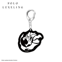 solo-leveling-white-tiger-guild-emblem-acrylic-keychain image number 0