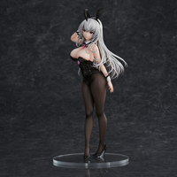 White Haired Bunny Original Character Figure image number 2