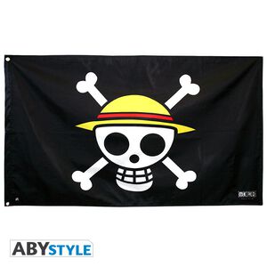 One Piece - Flag - Skull - Luffy (70X120)