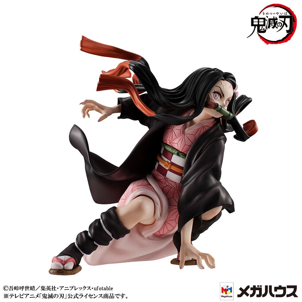 Demon Slayer: Kimetsu No Yaiba - Tanjiro & Nezuko Kamado Precious GEM Series Figure Set image number 9