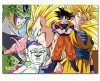 Dragon Ball Z - Goku & Enemies 520 Piece Puzzle image number 0