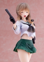 Girls und Panzer Senshadou Daisakusen! - Chiyo Shimada 1/7 Scale Figure (Oarai Girls High Ver.) image number 5