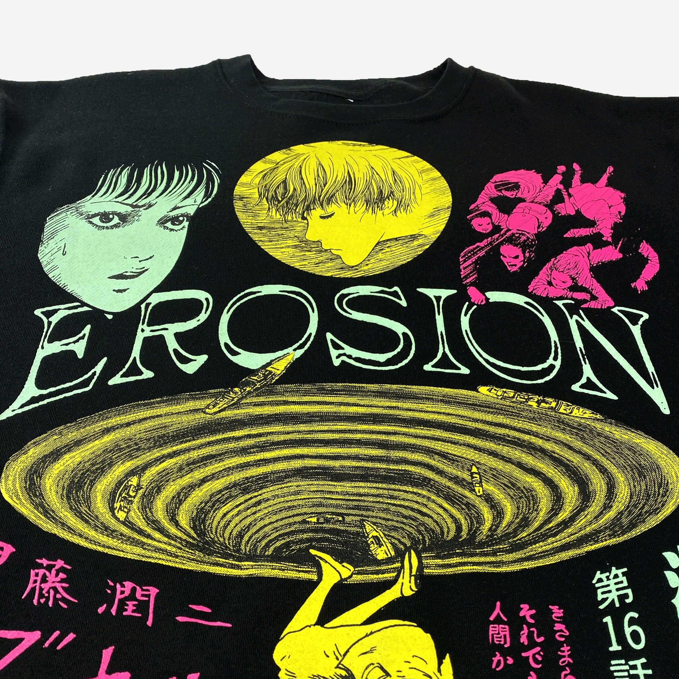 Junji Ito - Erosion Crew Sweatshirt - Crunchyroll Exclusive image number 2