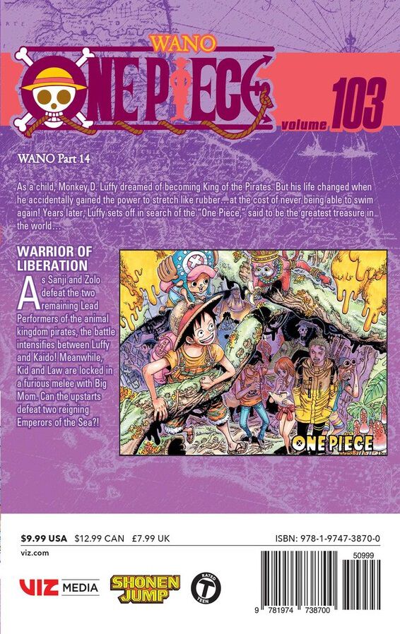 One Piece Manga Volume 103 image number 1