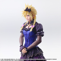 Final Fantasy VII Remake - Cloud Strife Static Arts Figure (Dress Ver.) image number 3