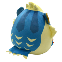 Monster Hunter - Arzuros Fluffy Eggshaped Plush image number 1