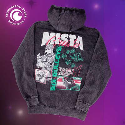 JoJo's Bizarre Adventure - Golden Wind Guido Mista Hoodie - Crunchyroll Exclusive