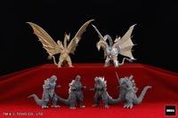 Godzilla - History of Godzilla Part 1 Hyper Modeling Series Miniature Figure Set image number 0
