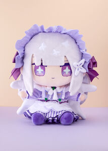 Emilia Fuwakawa Lolita Ver Re:ZERO 12 Inch Plush