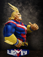 my-hero-academia-all-might-11-scale-bust-figure image number 7