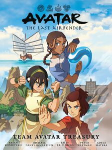 Avatar: The Last Airbender - Team Avatar Treasury Graphic Novel Library Edition (Hardcover)