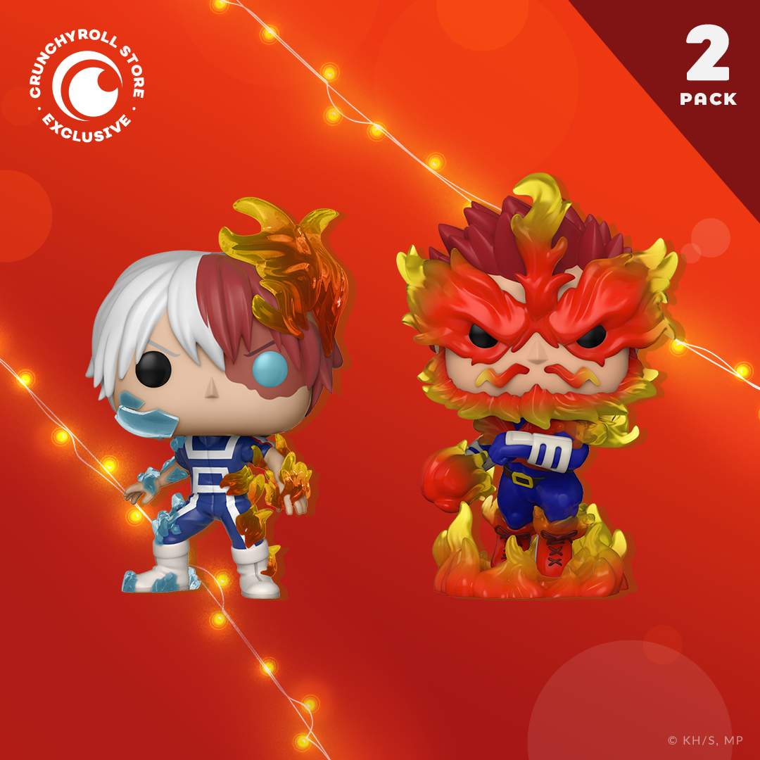 My Hero Academia - Endeavor and Todoroki 2-Pack Funko Pop!