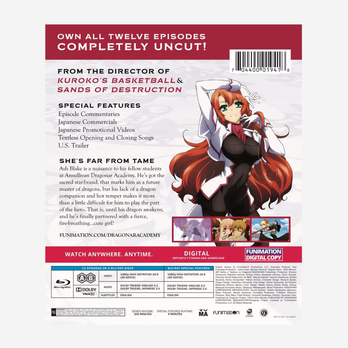 Dragonar Academy - The Complete Series - Essentials - Blu-ray | Crunchyroll  Store