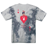 Playboy Tokyo - Bunny Ace of Hearts Dye T-Shirt image number 0