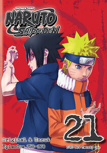 Naruto Shippuden - Set 21 Uncut - DVD