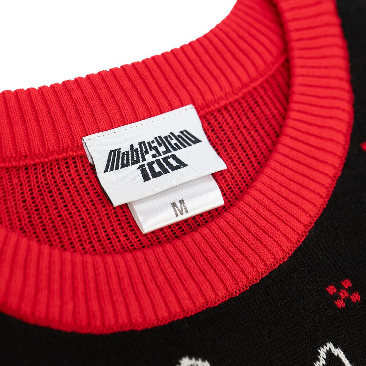 Mob Psycho 100 - Mob und Dimple Feiertagspullover image number 7