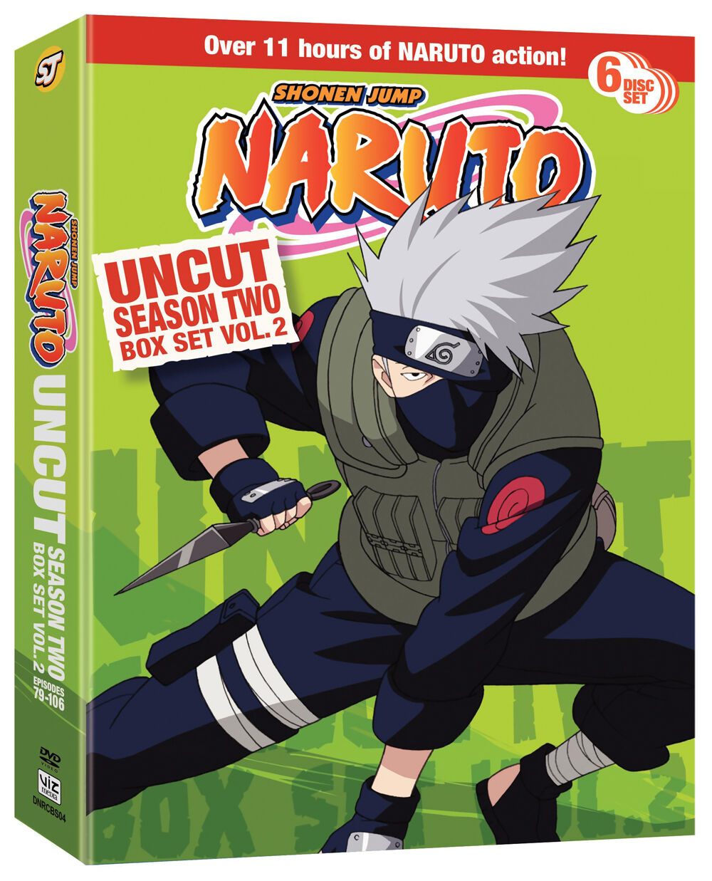 Naruto Season 2 Box Set 2 DVD Uncut | Crunchyroll Store