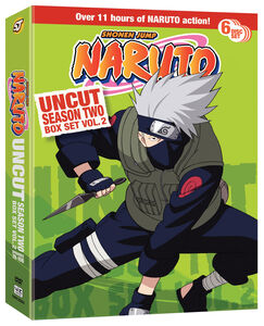 Naruto Season 2 Box Set 2 DVD Uncut