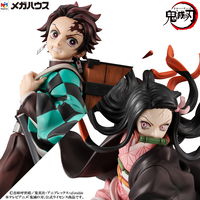Demon Slayer: Kimetsu No Yaiba - Tanjiro & Nezuko Kamado Precious GEM Series Figure Set image number 2
