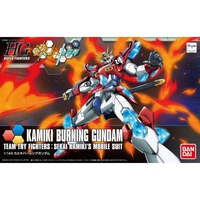 Gundam Build Fighters Try - Kamiki Burning Gundam HGBF 1/144 Model Kit image number 2