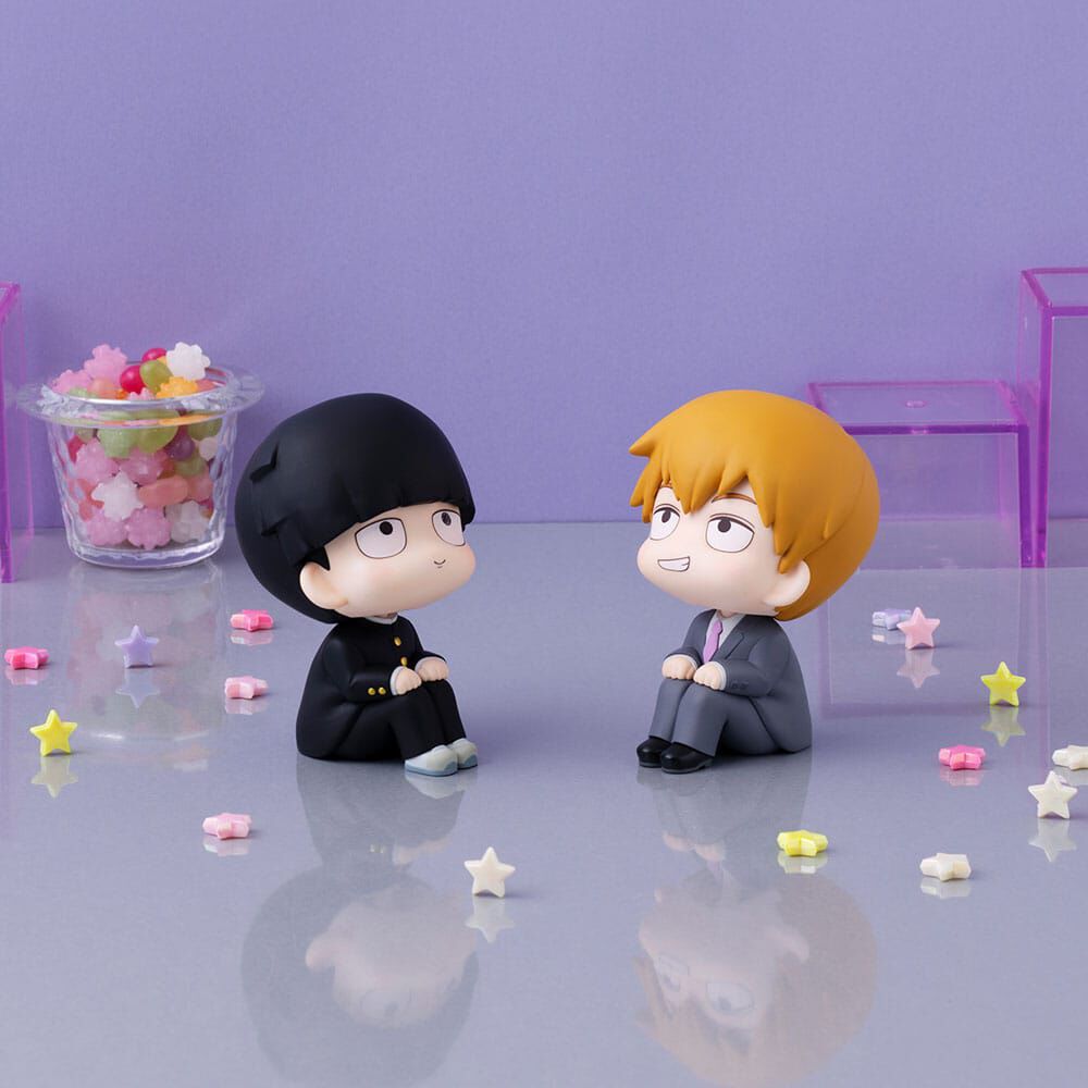 Mob-Psycho-100-III-statuette-PVC-Look-Up-Shigeo-Kageyama-Arataka-Reigen-11-cm-With-Gift image number 7