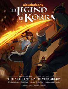 The Legend of Korra: The Art of the Animated Series - Book One: Air Second Edition (Hardcover)