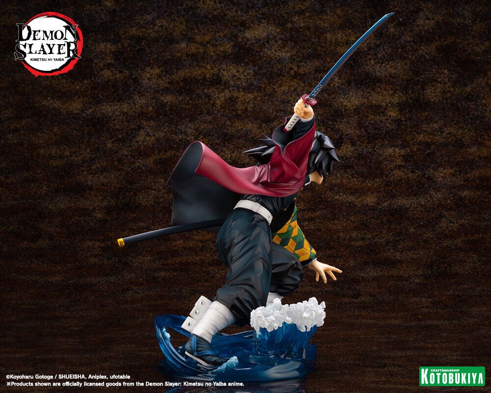 demon-slayer-kimetsu-no-yaiba-giyu-tomioka-18-scale-artfx-j-figure-rerun image number 6
