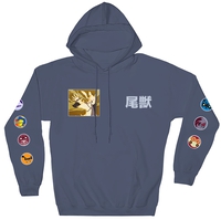 Naruto Shippuden - Bijyu Poster Color Hoodie - Crunchyroll Exclusive! image number 0