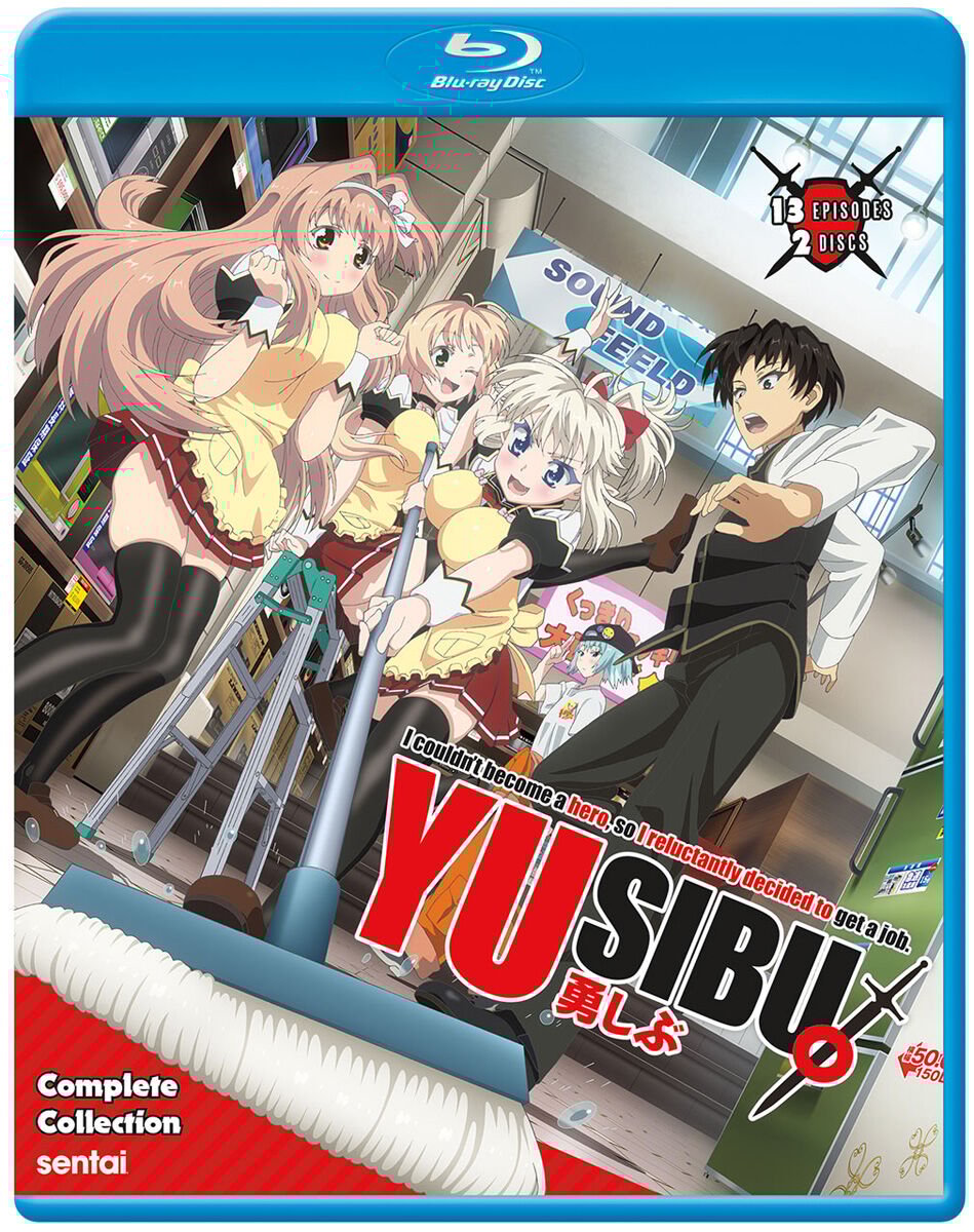 I Couldnt Become a Hero So I Reluctantly Decided to Get a Job Blu-ray