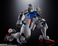 Gundam Aerial Mobile Suit Gundam The Witch from Mercury Metal Build Action Figure image number 3