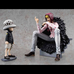 Corazon & Law (Re-Run) One Piece Portrait of Pirates Limited Edition Figure
