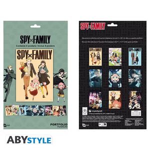 SPY X FAMILY Portfolio 9 posters Characters