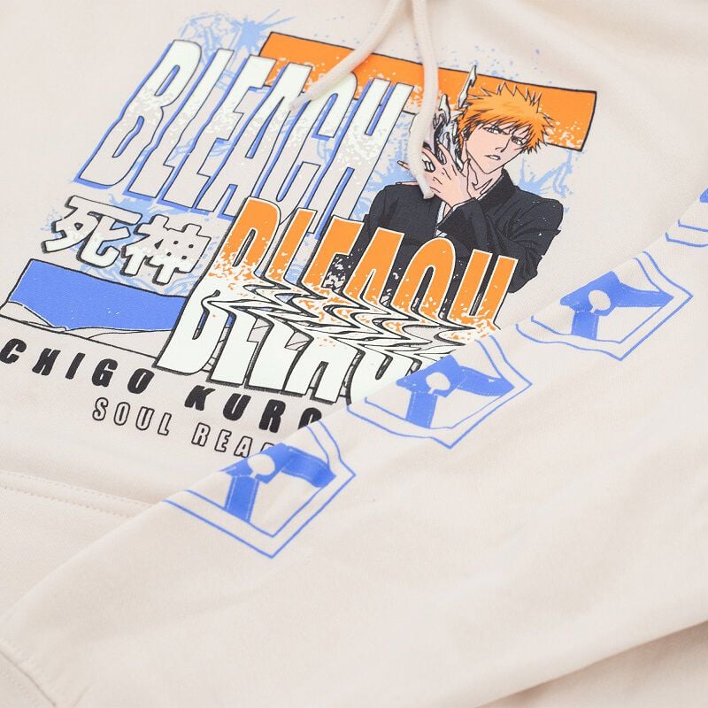 BLEACH - Ichigo Soul Reaper Fleece Hoodie image number 3