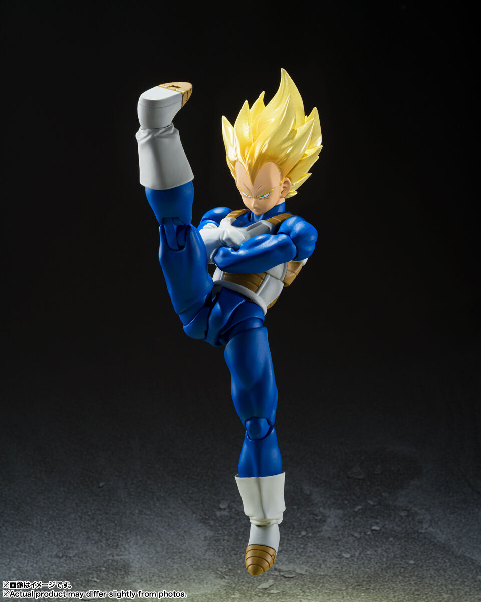 Dragon Ball Z - Super Saiyan Vegeta Bandai Spirits S.H.Figuarts image number 3