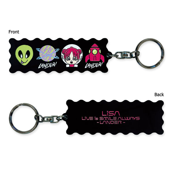 LiSA - LANDER Keychain | Crunchyroll Store