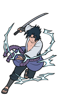 Sasuke Uchiha Naruto Shippuden FiGPiN image number 0