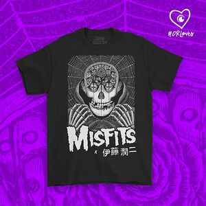 CR Loves Junji Ito x Misfits Rose Skull T-Shirt