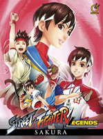 Street Fighter Legends Sakura (Hardcover) image number 0